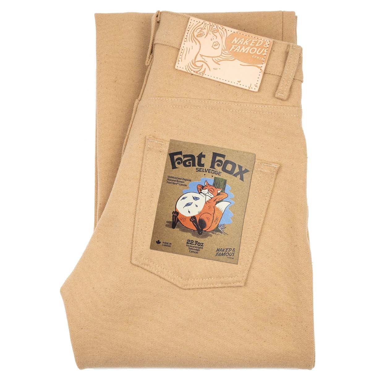 Naked & Famous Fat Fox Selvedge Jeans - Image 1 of 7