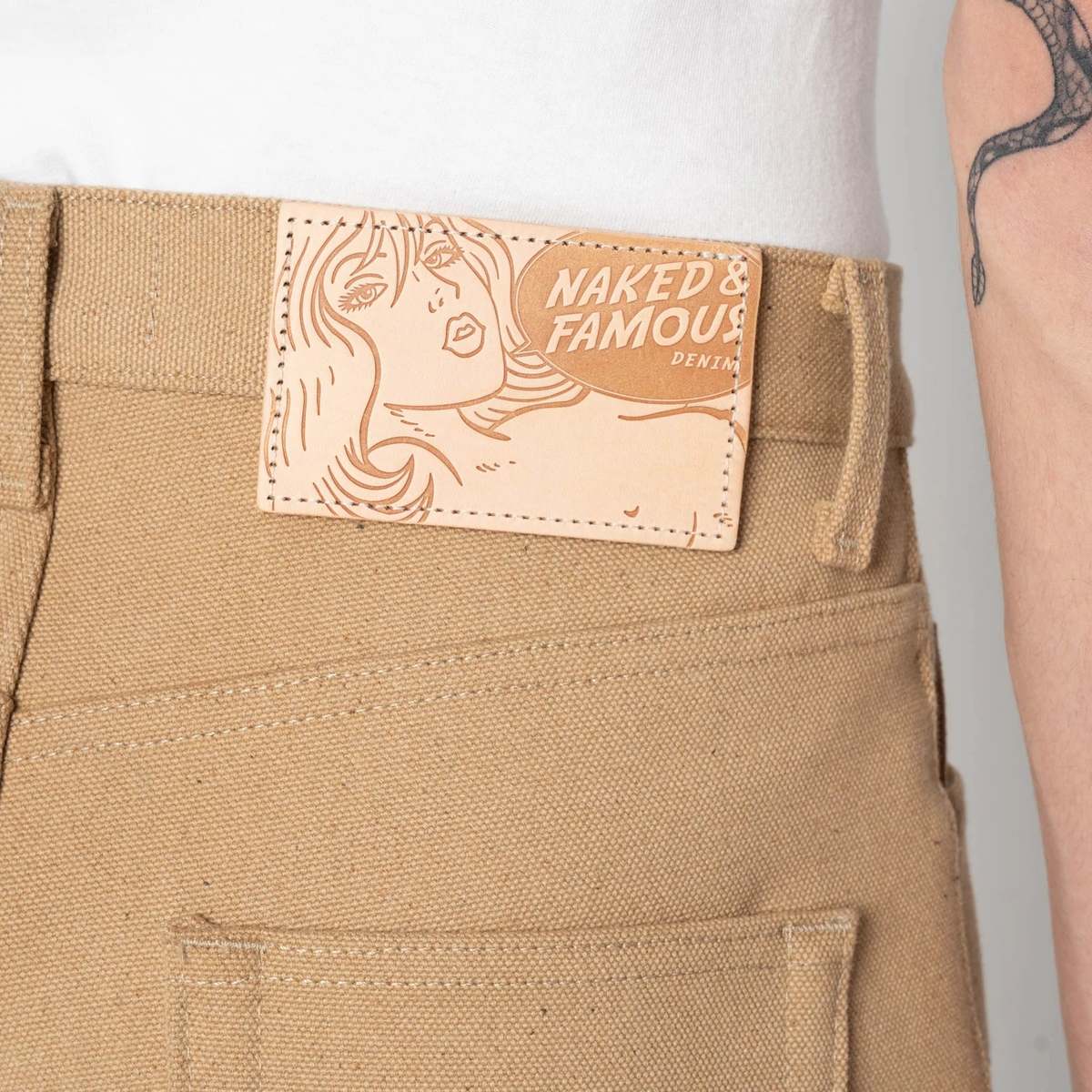 Naked & Famous Fat Fox Selvedge Jeans - Image 6 of 7