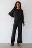 Donni. The Thermal Crop Stripe Pant - Thumbnail 3