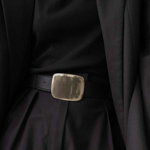 B-LOW THE BELT Leighton Belt - Black/Silver