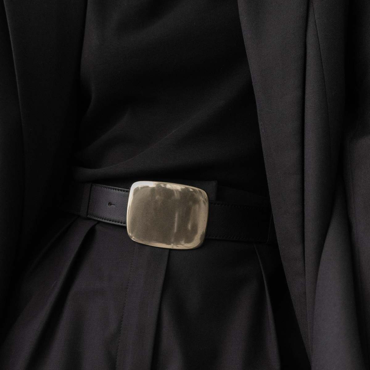 B-LOW THE BELT Leighton Belt - Black/Silver - Image 3 of 3