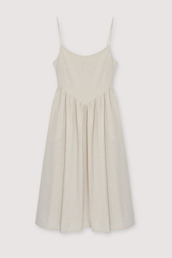 The New Society Lippia Dress - Sand