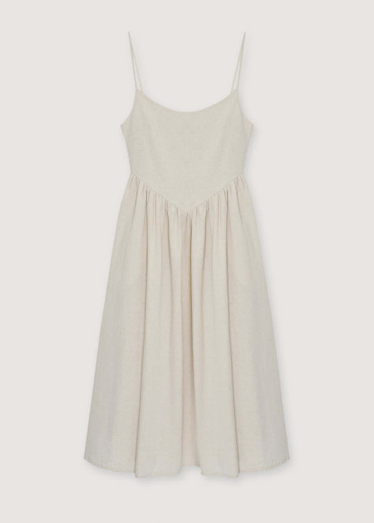 The New Society Lippia Dress - Sand - Image 1 of 2