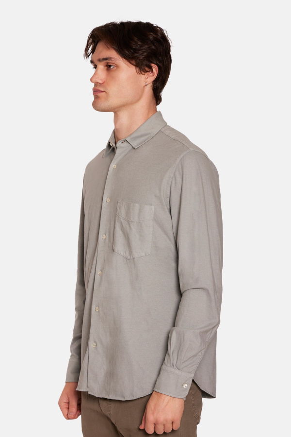 Aspesi Camicia Jersey Button Up Shirt