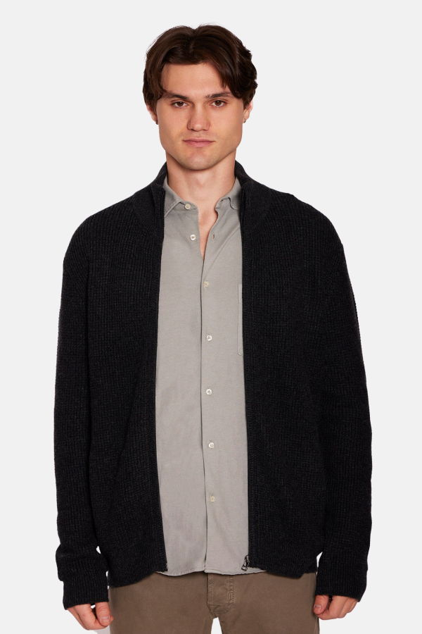 Blue&Cream Kenny Cash Waffle Zip Up Jacket