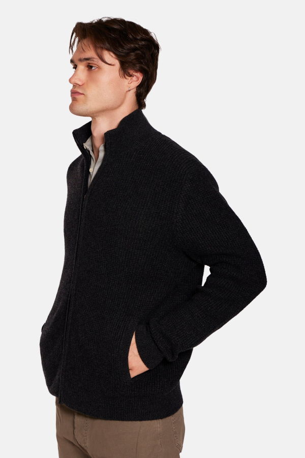 Blue&Cream Kenny Cash Waffle Zip Up Jacket