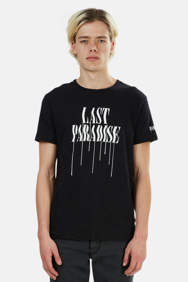 Blue&Cream Last Paradise Tee - Black