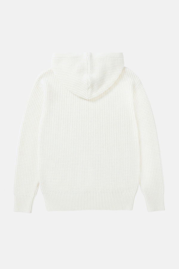 Blue&Cream Montecito Waffle Pullover Hoodie