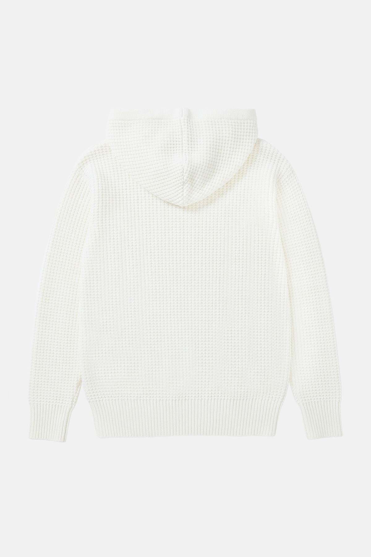 Blue&Cream Montecito Waffle Pullover Hoodie - Image 2 of 6