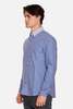 Blue&Cream Newman Combo Shirt Denim Slate with Lt Slate Collar - Thumbnail 2