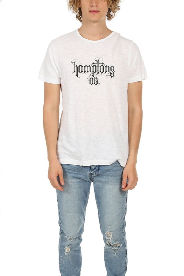 Blue&Cream Hamptons OG Tee - White