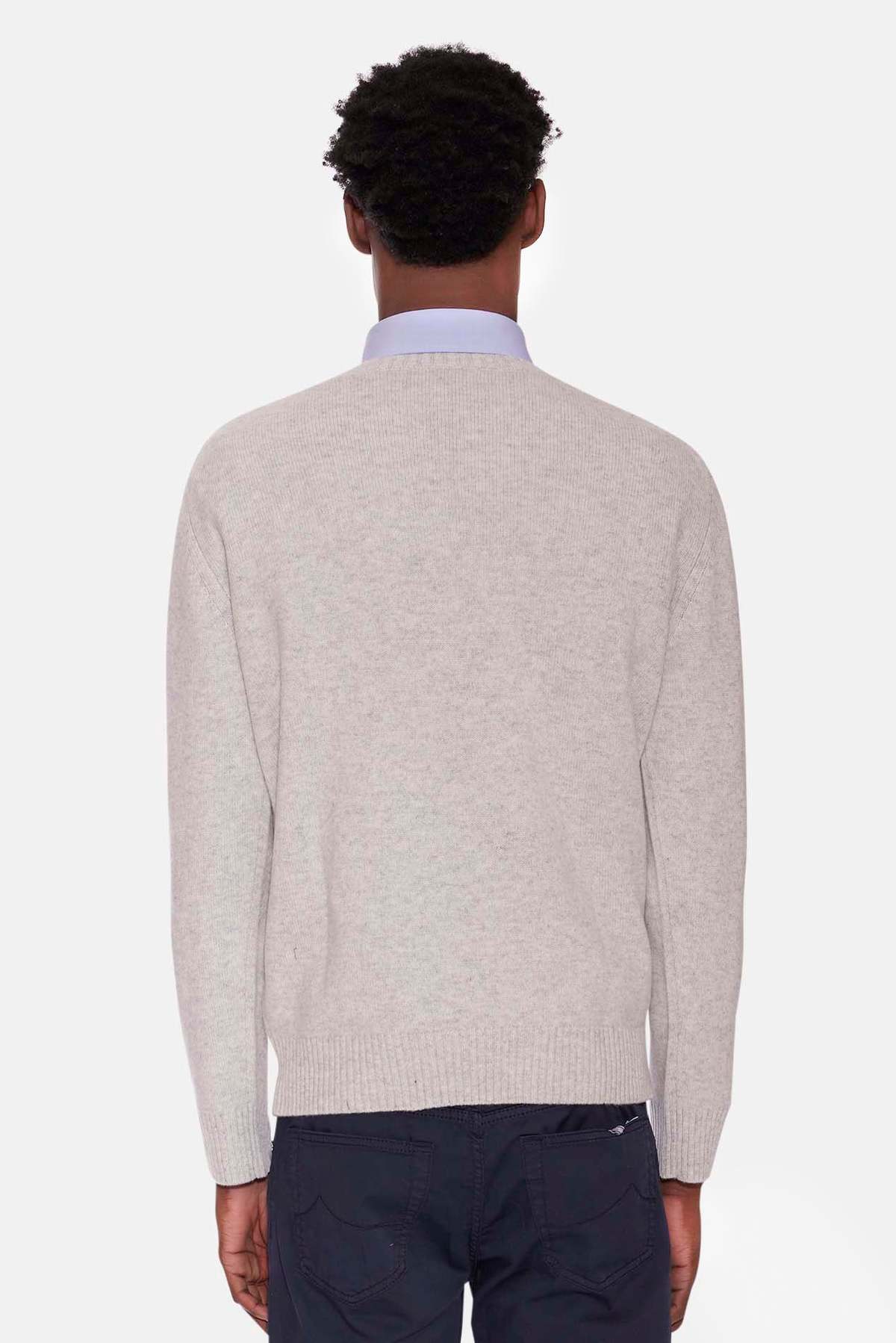 The Tile Club Winslow Crewneck - Light Grey - Image 5 of 6
