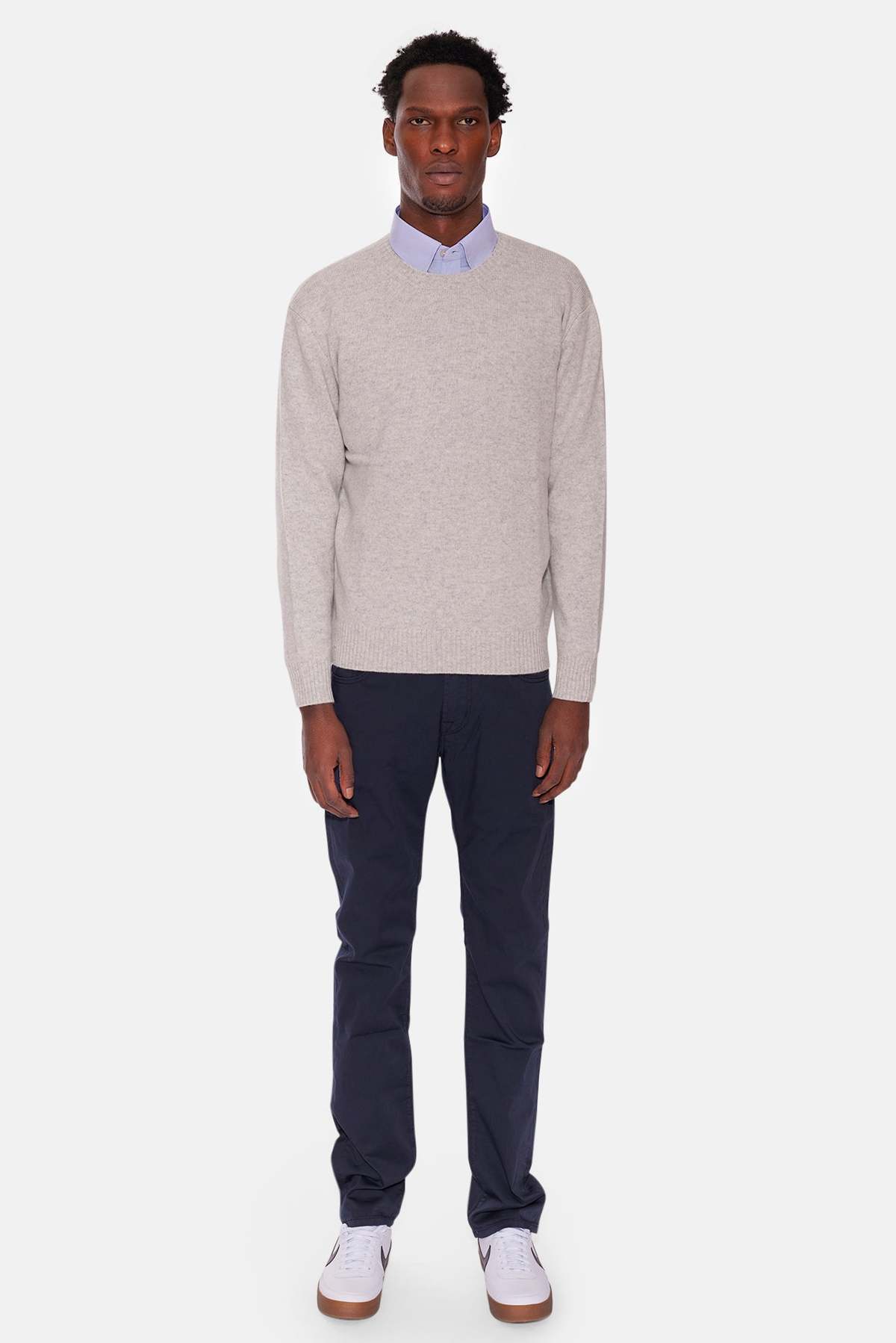 The Tile Club Winslow Crewneck - Light Grey - Image 6 of 6