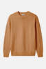 The Tile Club Winslow Oversized Cashmere Crew - Pecan Rust - Thumbnail 1
