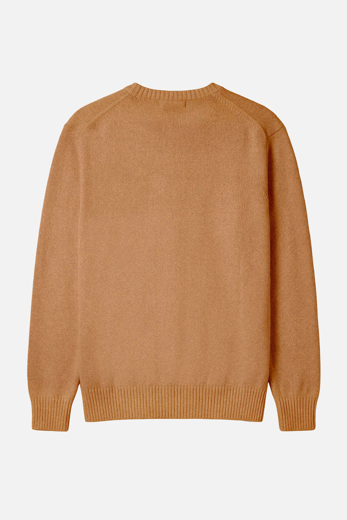 The Tile Club Winslow Oversized Cashmere Crew - Pecan Rust - Image 2 of 7