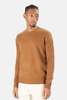 The Tile Club Winslow Oversized Cashmere Crew - Pecan Rust - Thumbnail 4