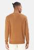 The Tile Club Winslow Oversized Cashmere Crew - Pecan Rust - Thumbnail 5