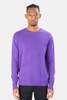 The Tile Club Winslow Oversized Cashmere Crew - Purple - Thumbnail 3