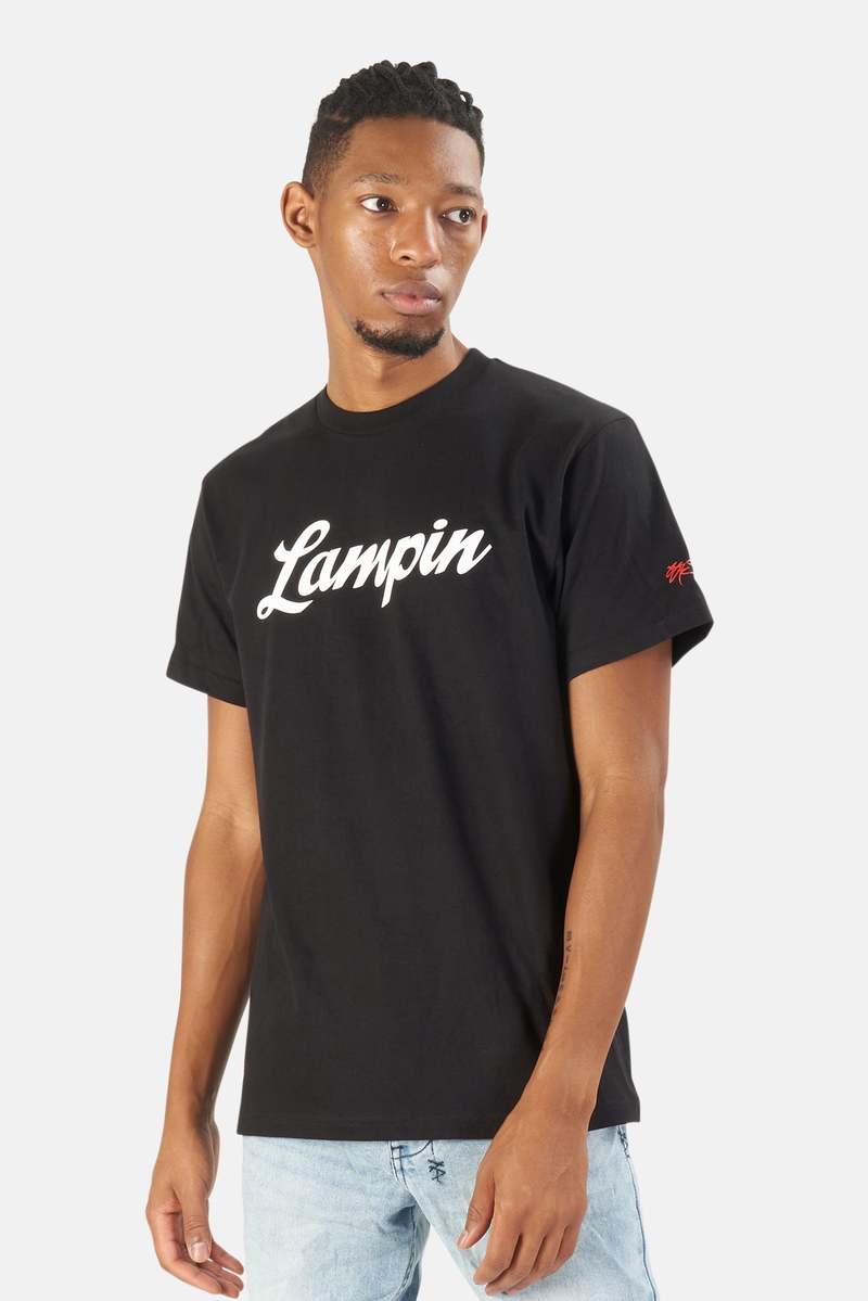 Blue&Cream x SSUR Lampin' Tee - Black
