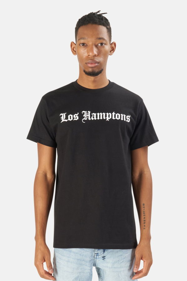 Blue&Cream x SSUR Los Hamptons Tee - Black