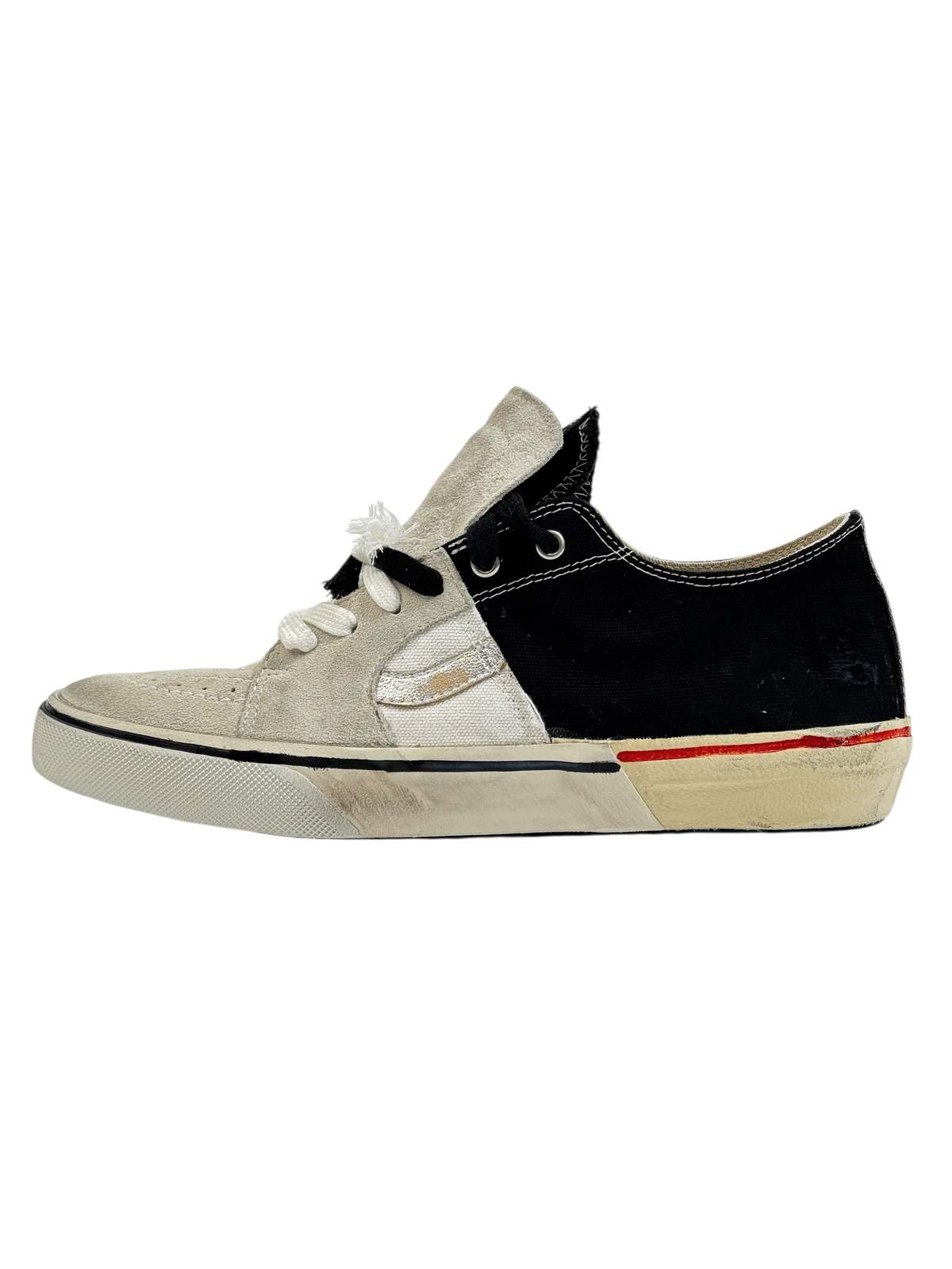 Souk Eye Carly Low Sneakers - Black & White - Image 1 of 5
