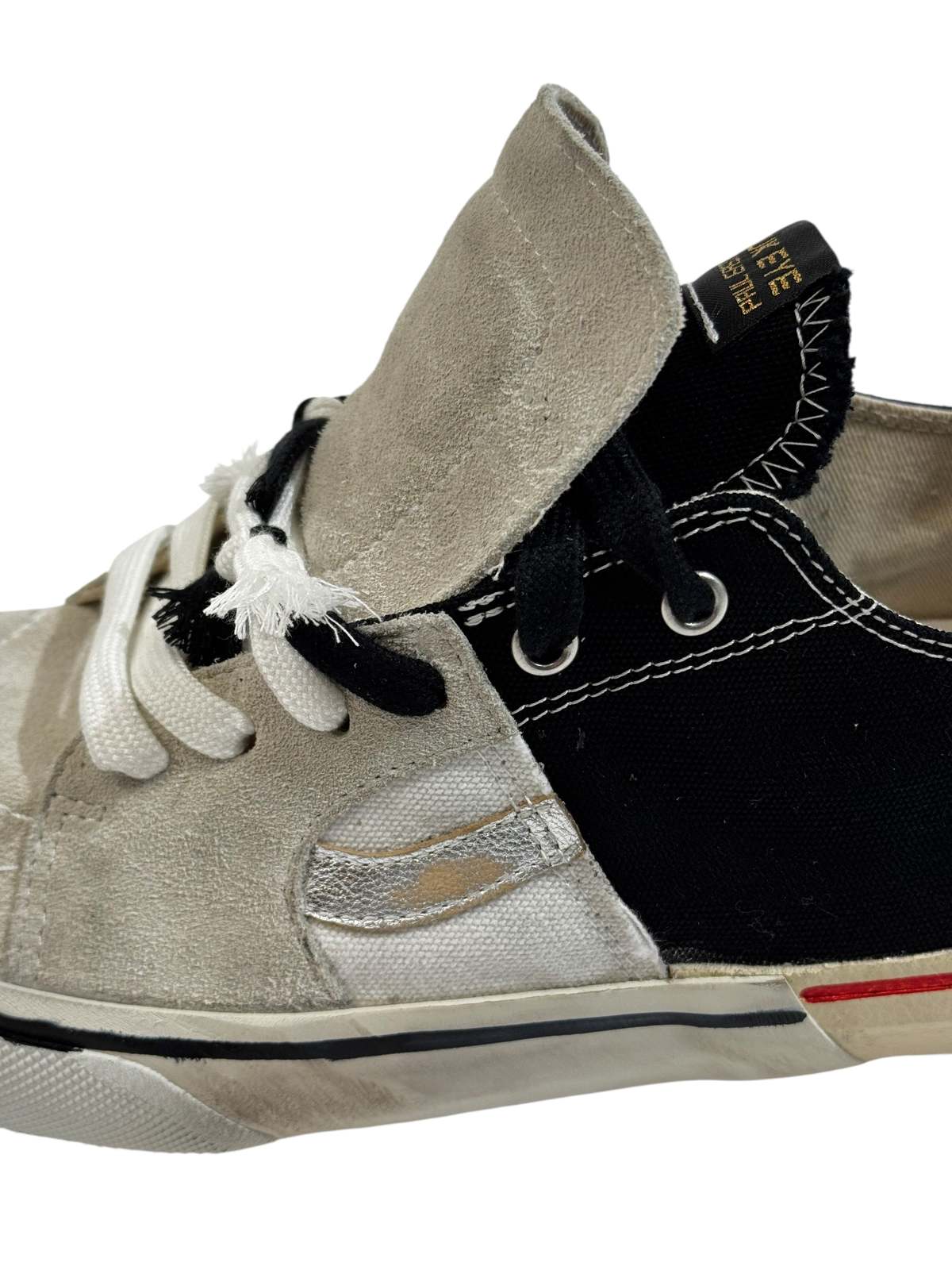 Souk Eye Carly Low Sneakers - Black & White - Image 5 of 5