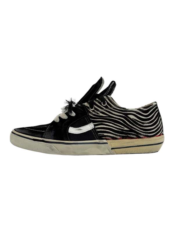 Souk Eye Carly Low Black & Zebra Sneakers