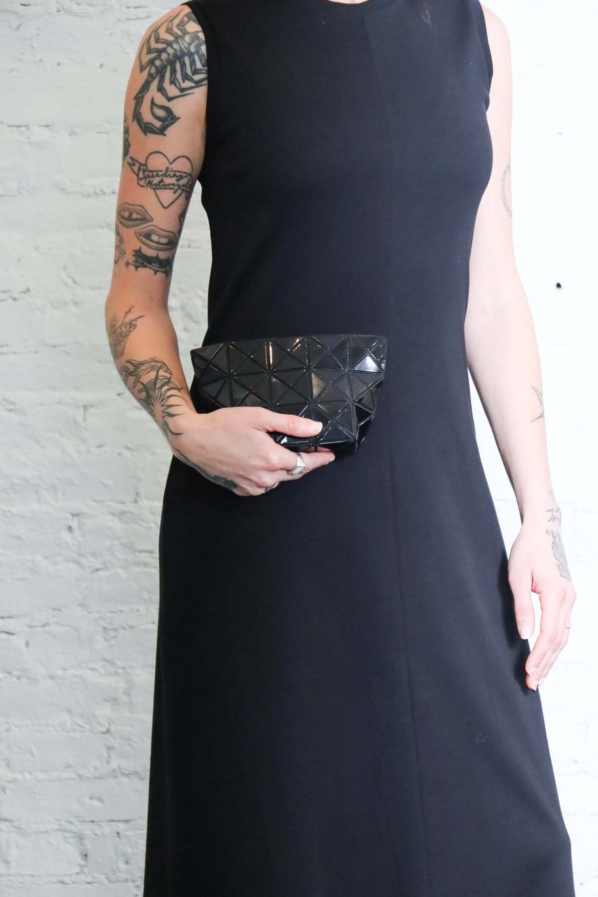 Issey Miyake Prism Pouch - Black - Image 3 of 4