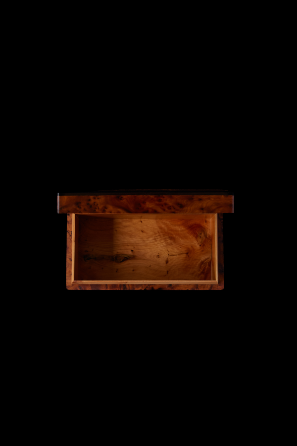 Jasmin Sparrow Moroccan Burl Wood Jewellery Box