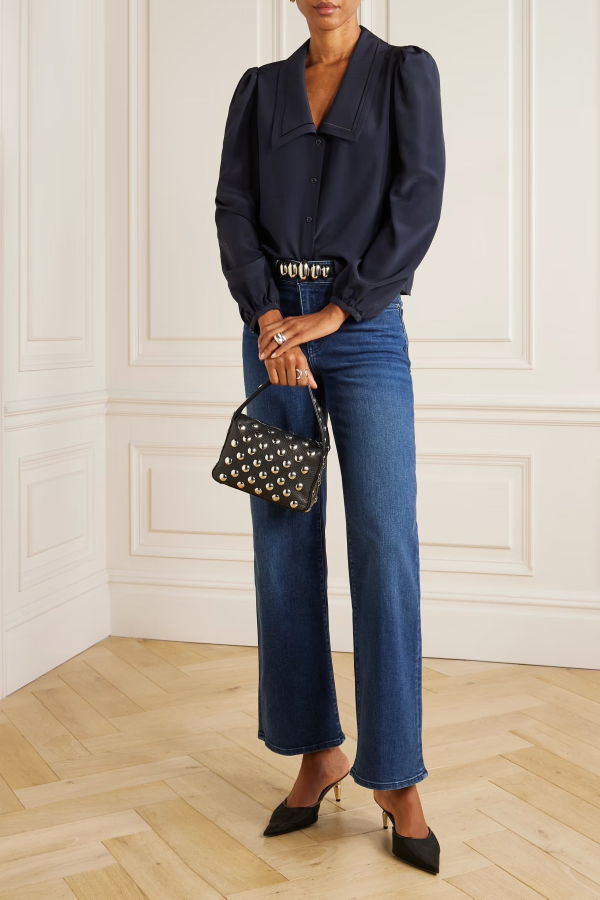Frame Le Slim Palazzo in Loner Jeans