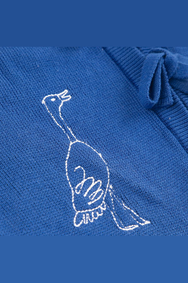 Bobo Choses Cropped Cardigan - Blue