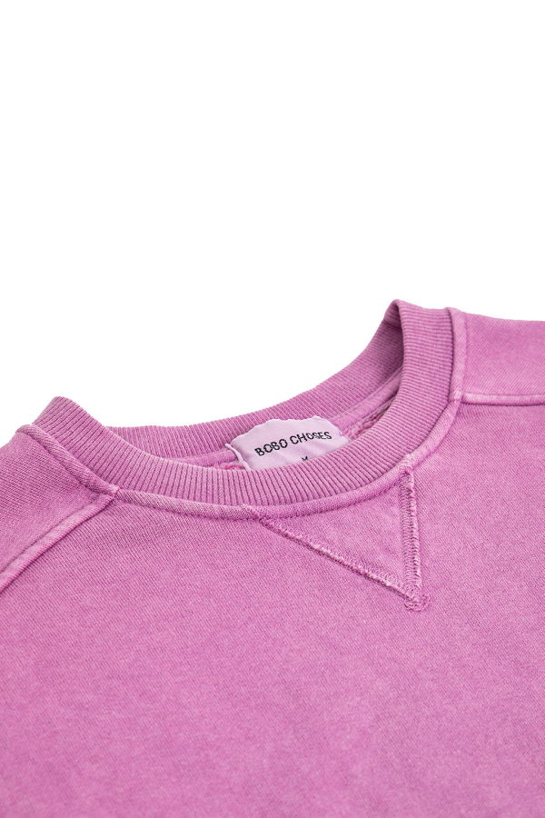 Bobo Choses Woman Sleeveless Sweatshirt Washed Purple