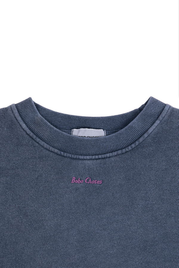 Bobo Choses Classic Fleece Sweatshirt - Navy Blue