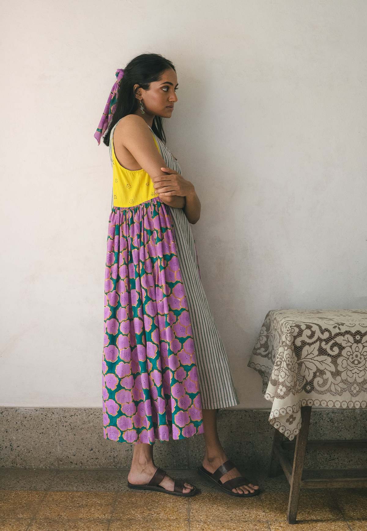 IKKIVI Blooming Patchwork Dress - Image 3 of 11