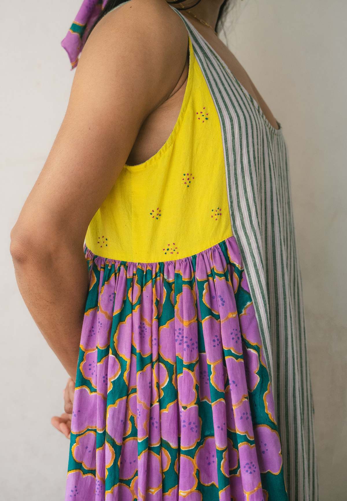 IKKIVI Blooming Patchwork Dress - Image 4 of 11