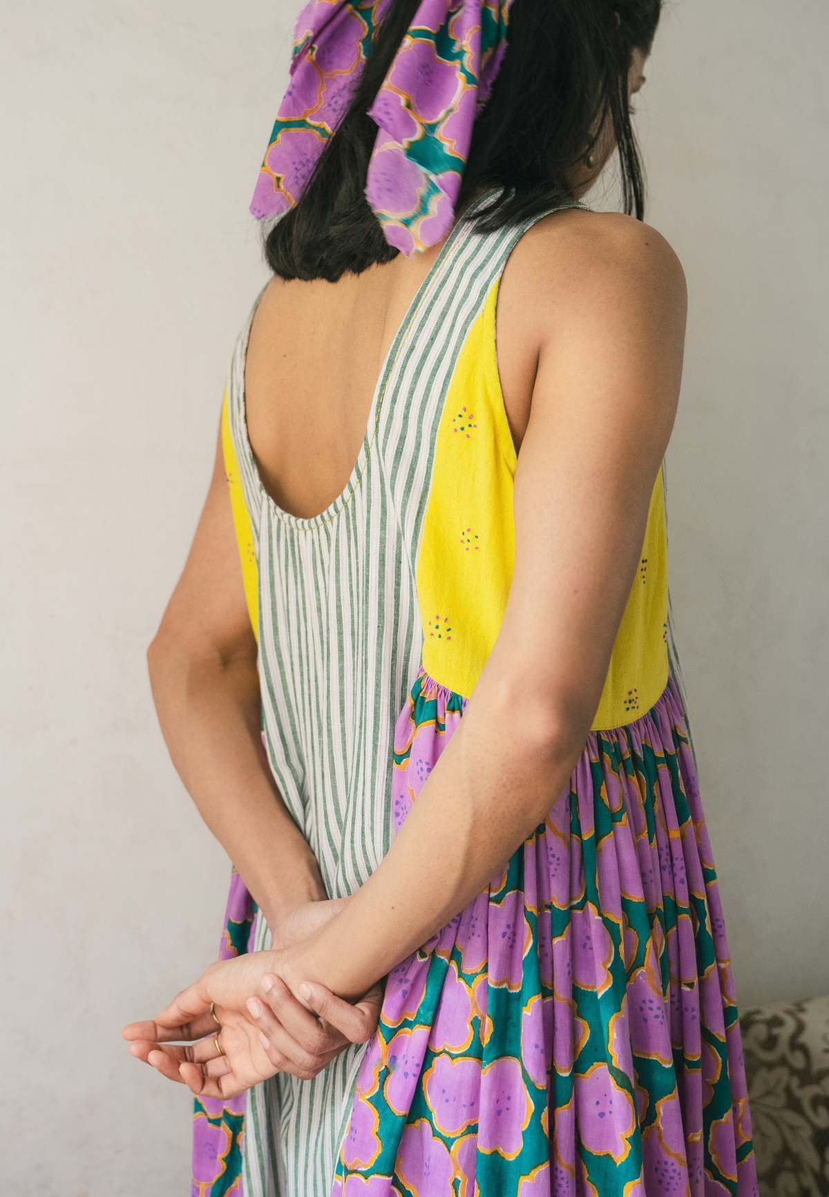 IKKIVI Blooming Patchwork Dress - Image 5 of 11