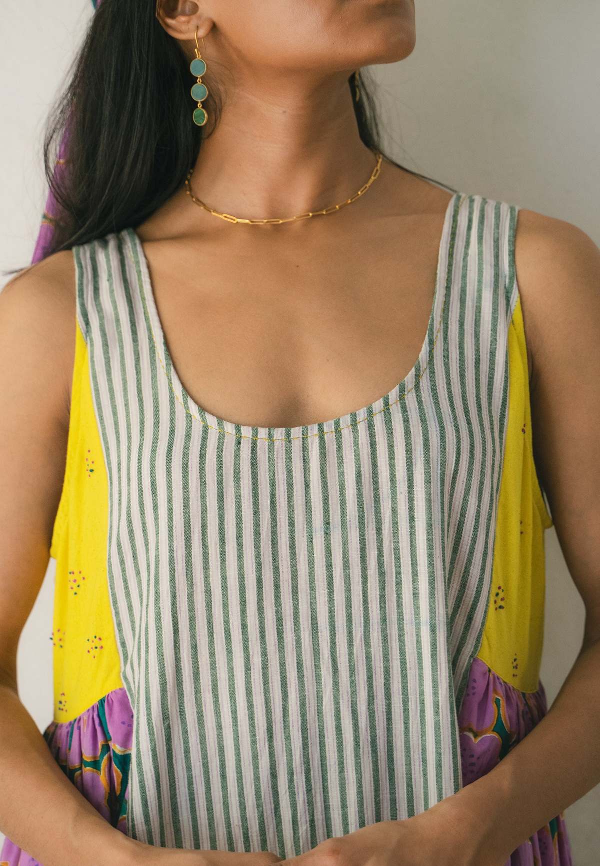 IKKIVI Blooming Patchwork Dress - Image 6 of 11