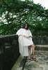IKKIVI Clara Kaftan Dress - Off-White - Thumbnail 7
