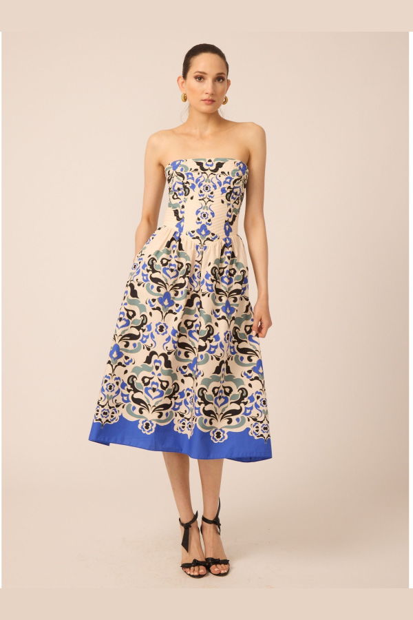 Gilner Farrar Luanna Dress - Porto Print