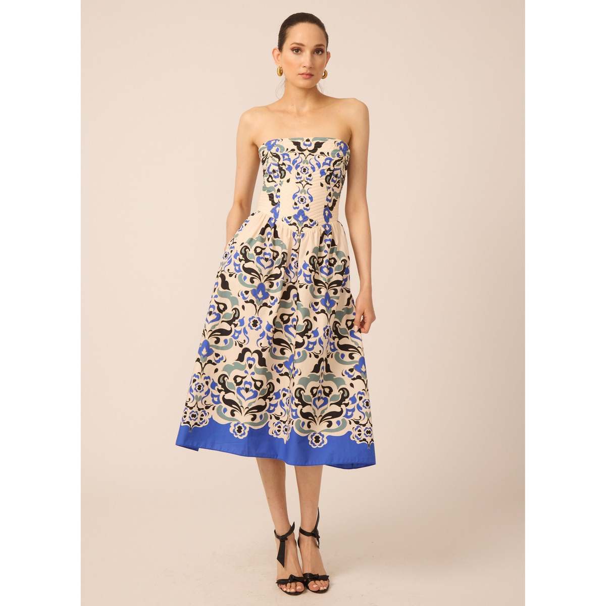Gilner Farrar Luanna Dress - Porto Print - Image 1 of 2