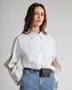 Future Classics Split Sleeves Cropped Shirt - Off White - Thumbnail 3