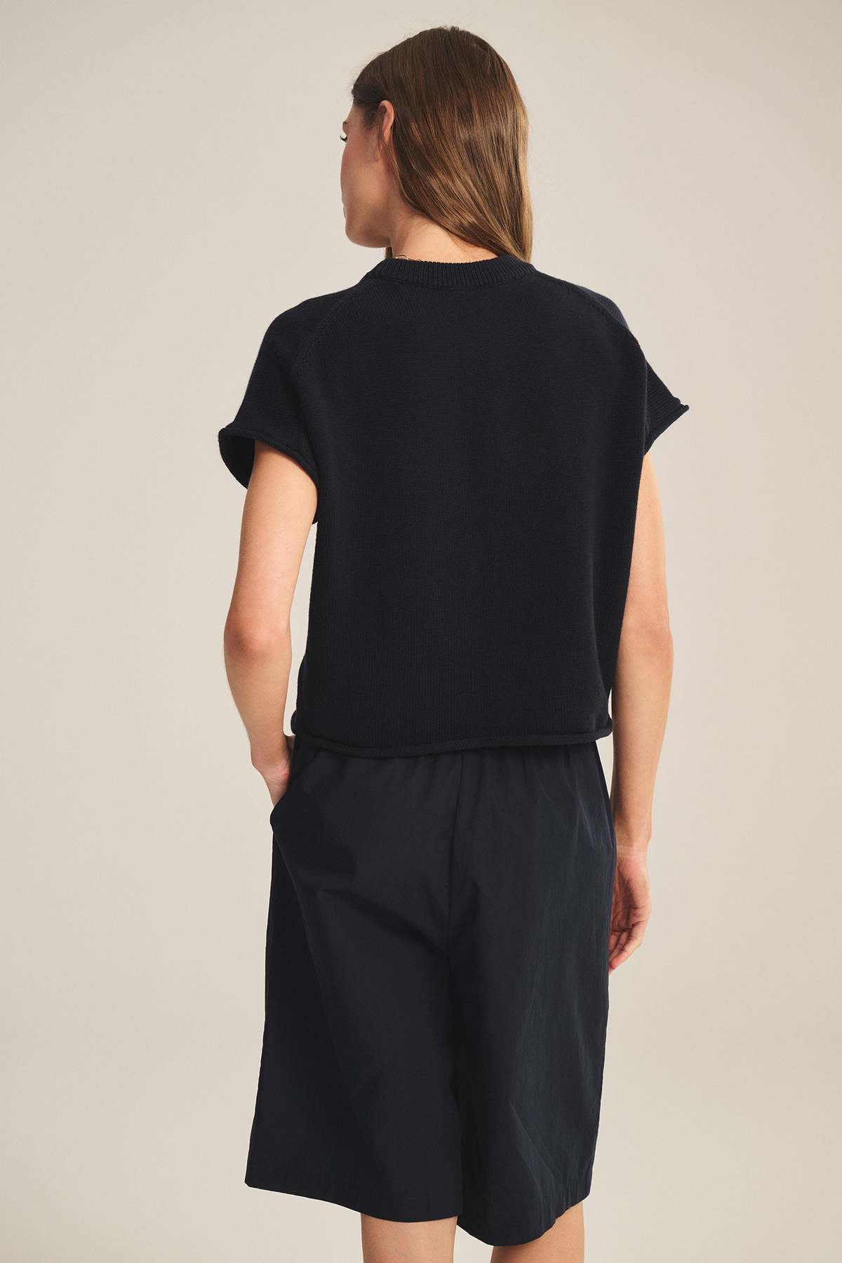 Velvet by Graham & Spencer Keeny Short Sleeve Sweater - Image 3 of 3