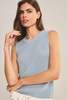 Velvet by Graham & Spencer Seretta Knit Tank Top - Stream - Thumbnail 1