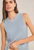 Velvet by Graham & Spencer Seretta Knit Tank Top - Stream - Thumbnail 4