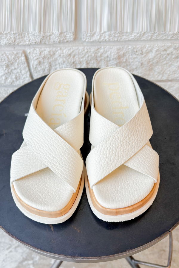 Pedro Garcia Bulma Sandal - Creme Cervo