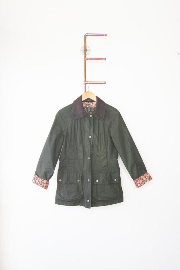 Barbour Hope Beadnell Waxed Jacket - Army Green