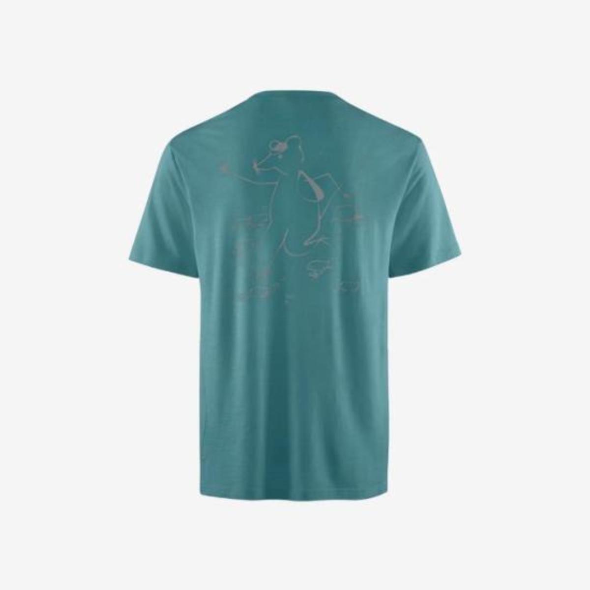 Klattermusen T-Shirt - Emerald Green - Image 2 of 2