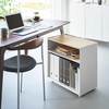 Yamazaki Home Mobile Hideaway Storage Cart - Thumbnail 3