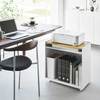 Yamazaki Home Mobile Hideaway Storage Cart - Thumbnail 4