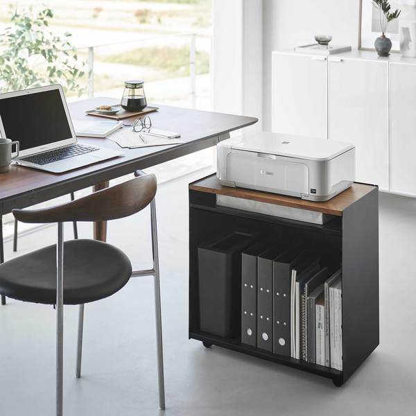 Yamazaki Home Mobile Hideaway Storage Cart